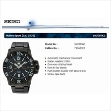SEIKO . SNZG85K1 . SEIKO 5 . M . Day-Date . SSB . Automatic . Black