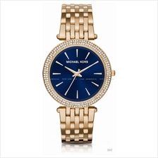 MICHAEL KORS MK3406 Darci Classic Glitz SS Bracelet Blue Gold