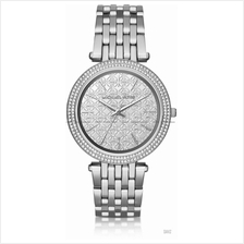MICHAEL KORS MK3404 Darci Classic Glitz Monogram SS Bracelet Silver