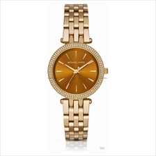 MICHAEL KORS MK3408 Darci Classic Glitz SS Bracelet Amber Gold