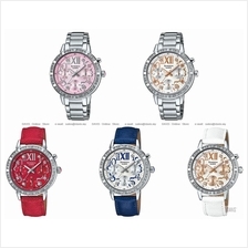 CASIO SHE-3036D SHE-3036L SHEEN multi-hand day-date LED