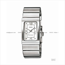 CASIO LTP-1356D-7A STANDARD Analog easy reader square bracelet white