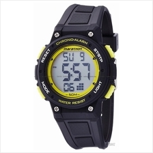 TIMEX TW5K84900 (W) Marathon Digital Watch resin strap black yellow