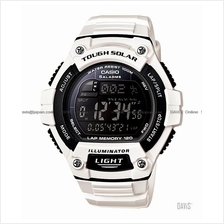 CASIO W-S220C-7BV STANDARD digital solar world time resin strap white
