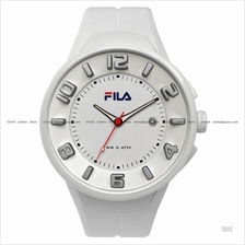 FILA 38-030-001 FILAcasual FCA010 (M) 3-hands Date PU Strap White