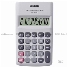 CASIO HL-815L-WE Calculator Practical Portable Type white
