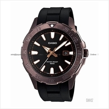 CASIO MTD-1073-1A3V STANDARD Diver Look date resin strap black