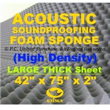 Grade A ACOUSTIC SoundProofing FOAM SPONGE Large Thick Sheet