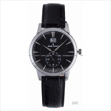 Claude Bernard . 64005 3 NIN . Classic (M) Big Date Leather Black