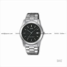 CASIO MTP-1141A-1A STANDARD Analog date SS bracelet black