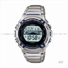 CASIO W-S210HD-1AV STANDARD Tidegraph Moonphase Solar SS bracele black
