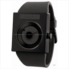 LEVI'S TIME LTH0707 STANDARD disk dial silicone strap all black