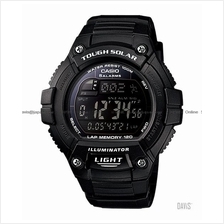 CASIO W-S220-1BV STANDARD digital solar world time resin strap black