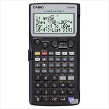 CASIO FX-5800P Calculator Programmable AAA powered flip cover