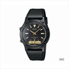 CASIO AW-49HE-1AV Standard Casual Ana-Digi resin strap watch black