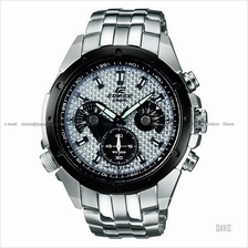 CASIO EF-535GF-7AV EDIFICE chronograph date SS bracelet white carbon