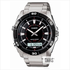 CASIO MTA-1010D-1A STANDARD Diver Styled Ana-Digi SS bracelet black