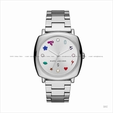 MARC BY MARC JACOBS MJ3548 Mandy Glitz Square SS Bracelet Silver