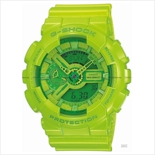 CASIO GA-110B-3 G-SHOCK Ana-Digi Candy Color resin strap green LE