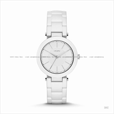 DKNY NY2291 Women's Stanhope Classic Ceramic Bracelet White