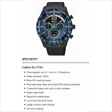 SEIKO . SPC181P1 . CRITERIA . M . Chrono . SSB . Quartz . Black Blue