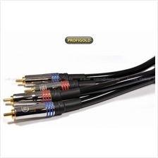 PROFIGOLD PRO PGA3015 OxyPure 1.5m Stereo 2xRCA M - 2xRCA M cables