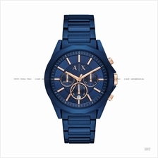 A|X ARMANI EXCHANGE AX2607 Men's Chronograph SS Bracelet Blue