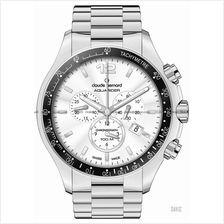 Claude Bernard . 10204 3 AIN . Aquarider (M) Chrono SS Bracelet Silver
