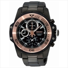 SEIKO . SNDB50P1 . CRITERIA . M . Chrono . SSB . Quartz . Black LE