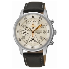 SEIKO . SNDE11P1 . M . Chronograph . LSB . Quartz . Beige