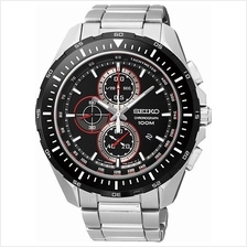 SEIKO . SNDF99P1 . CRITERIA . M . Chronograph . SSB . Quartz . Black