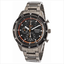 SEIKO . SNDF41P1 . M . Chronograph . SSB . Quartz . Black