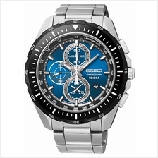 SEIKO . SNDG07P1 . CRITERIA . M . Chronograph . SSB . Quartz . Blue