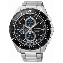 SEIKO . SNDG05P1 . CRITERIA . M . Chronograph . SSB . Quartz . Black