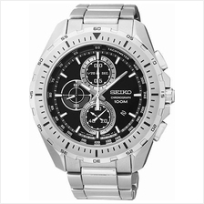 SEIKO . SNDF97P1 . CRITERIA . M . Chronograph . SSB . Quartz . Black