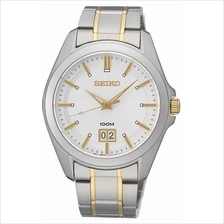 SEIKO . SUR011P1 . Classic . M . Date . SSB . Quartz . Two-tone