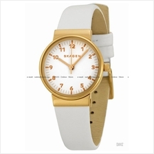 SKAGEN SKW2290 Women's Ancher Classic Glitz Leather Strap White