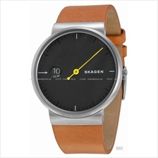 SKAGEN SKW6194 Men's Ancher Mono Leather Strap Black Brown