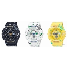 CASIO BA-120SC Baby-G ana-digi graffiti design resin strap
