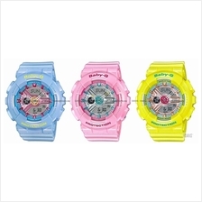 CASIO BA-110CA Baby-G ana-digi neo pastel resin strap