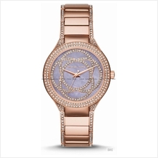 MICHAEL KORS MK3482 Kerry Glitz SS Bracelet Wisteria MOP Rose Gold