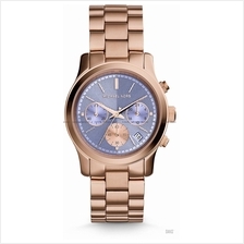 MICHAEL KORS MK6163 Runway Chronograph SS Bracelet Lilac Rose Gold