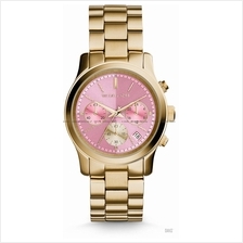 MICHAEL KORS MK6161 Runway Chronograph SS Bracelet Pink Gold