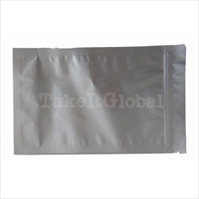 Pouch Aluminium Zip Lock 17 x 28 cm Silver 1pc / for 1kg packing