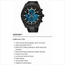 SEIKO . SNDH05P1 . CRITERIA . M . Chrono . SSB . Quartz . Black LE