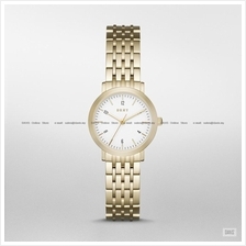 DKNY NY2510 Women's Minetta Classic 3-hand SS Bracelet Gold