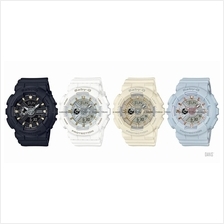 CASIO BA-110GA Baby-G ana-digi unobtrusive designs gold accents resin