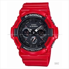 CASIO GA-201RD-4A G-SHOCK ana-digi speed measurement resin red LE