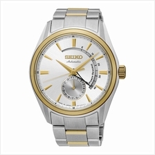 SEIKO . SSA306J1 . PRESAGE . M . Date . SSB . Automatic . Silver Gold