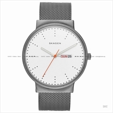 SKAGEN SKW6321 Men's Ancher Day-Date Mesh SS Bracelet Grey